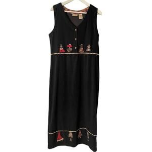 Vtg. Bobbie Brooks Black Maxi SZ MED